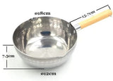 Wooden Handel Noodle Wok 18cm 雪平锅