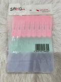 Plastic Cloth Pegs 24Pcs 650 彩色塑料衣夹24个 650