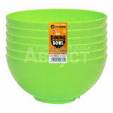 7" P.P. Microwaveable Bowl E-827 (6 Pcs)