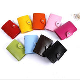 PU Leather Cards Holder 12slots