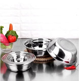 Stainless Steel Deep Bowl 20cm, 24cm, 26cm, 28cm