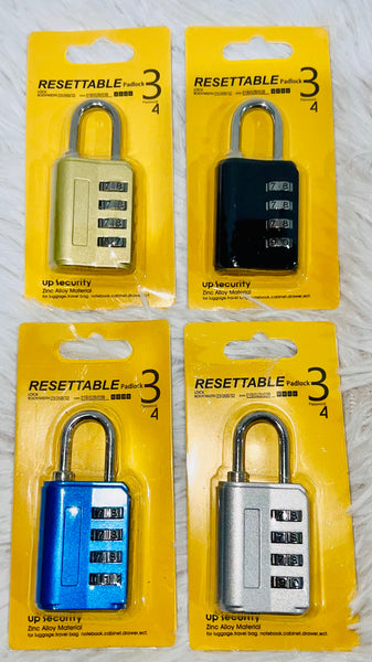 Resettable Combination Lock 30mm 密码锁 *20Pcs