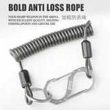 Anti-loss Coiled Leash 钢丝失手绳