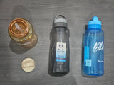 Water Bottle with Straw Ling Guang