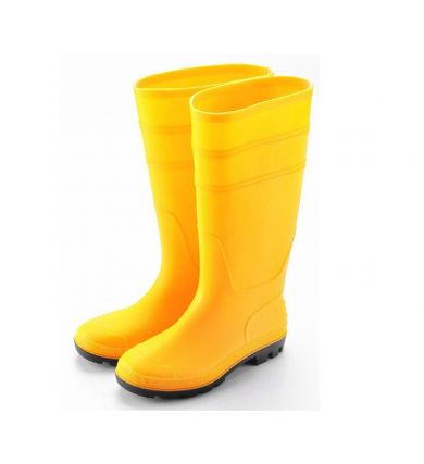 PVC Safety Boots (Yellow)