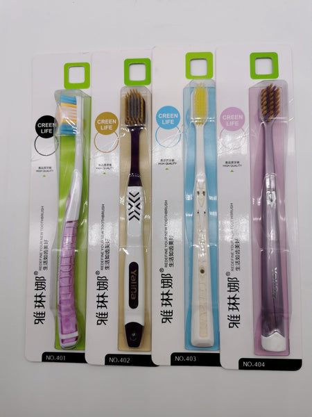 Toothbrush Yalina 401/402/403/404 雅琳娜牙刷401/402/403/404 *30Pcs