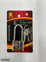 Long-ear Square Padlock 30mm 长梁方钢锁30mm *12Pcs