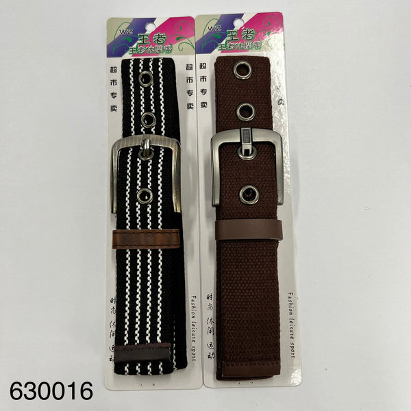 Canvas Belt P4538/P4638 针扣布带 4538/P4638