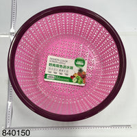 Round Plastic Colander 5044 双色圆筛 5044