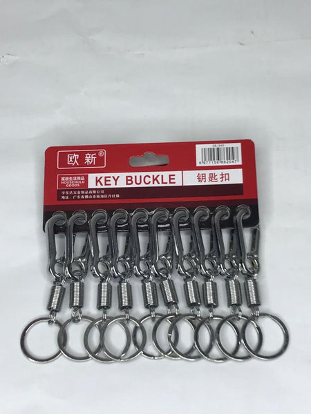 Double-ring Keychains 10 Pcs 双环钥匙扣