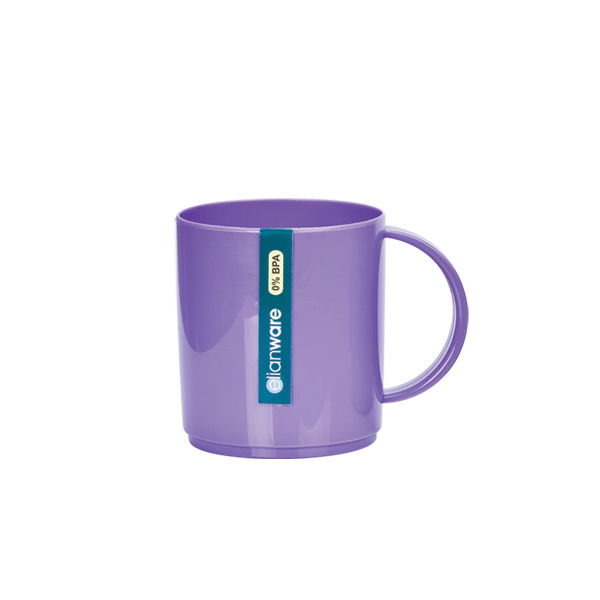 BPA-Free Mug E-1125/4 不含双酚A塑料杯E-1125/4 *4Pcs