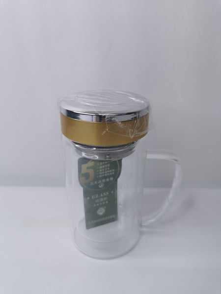 Double-layer Glass Thermal Cup 双层玻璃保温杯 *50Pcs