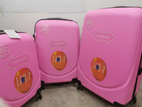 Hard Shell Luggage Case 20"+24"+28" (Assorted Colours) 拉杆硬箱包