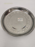 Stainless Steel Plate 26cm, 28cm