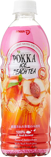 POKKA Ice Peach Tea 500ml