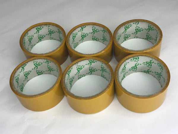 Scotch Tape 4.5cm (Yellow for Carton) 4.5cm米黄封箱胶带 *6pcs