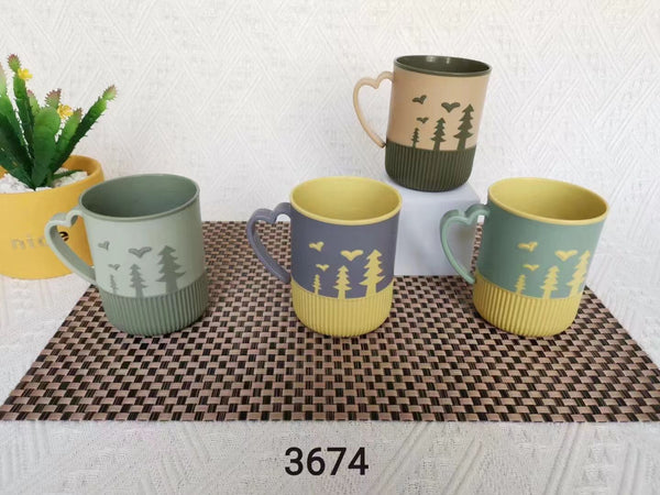 Plastic Cup 塑料口杯3674